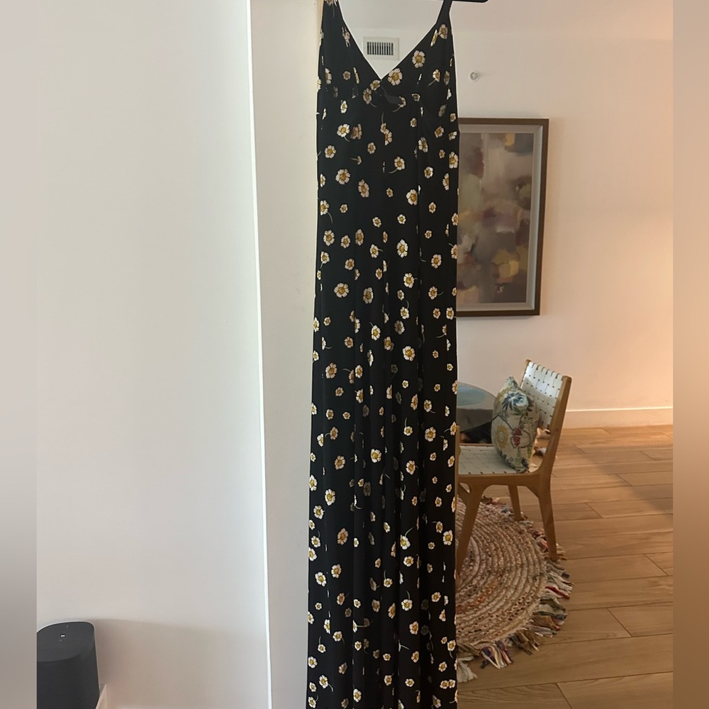 Norma Kamali Daisy Print Jumpsuit